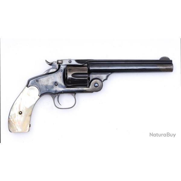 Superbe et authentique r�volver Smith & Wesson New Model 3 au calibre 44 S&W Russian