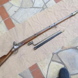 tr&egrave;s beau fusil An IX de dragon