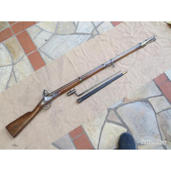 tr�s beau fusil An IX de dragon