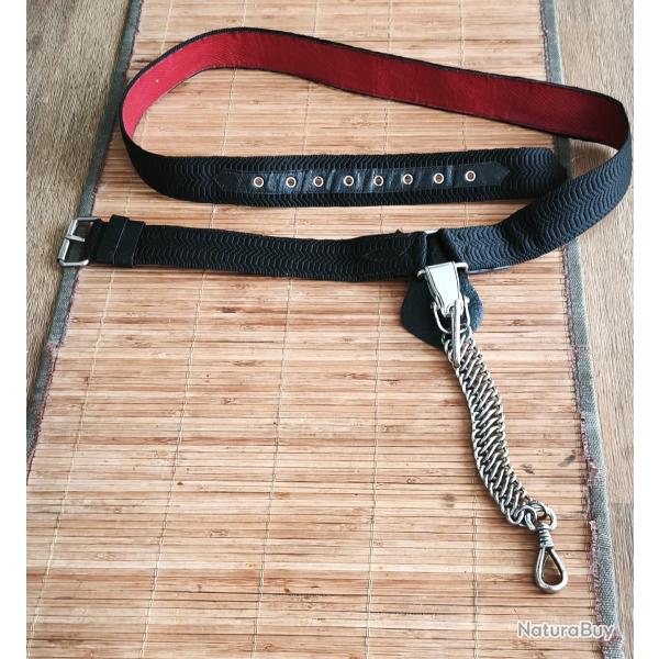 Ceinturon d'officier porte sabre