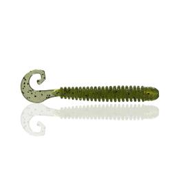 Leurre Souple Reins G-Tail Saturn 4" - 10cm Par 12 L17 - Super Chart 10,3cm