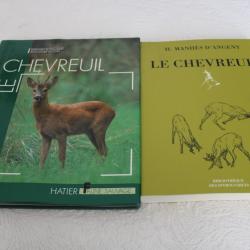 Lot 2 ouvrages sur le chevreuil
