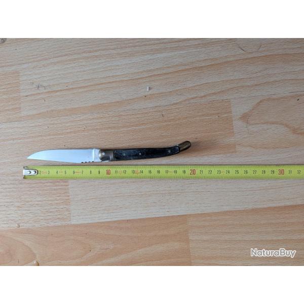 Couteau pliant type Laguiole - Lame acier 440 (22 cm)