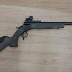 Fusil &agrave; 1 coup CVA SCOUT SPUR calibre 28 avec point rouge Vector Optics FRENZY-X GEN II