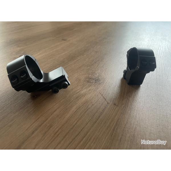 Paires Colliers Hawke 30mm