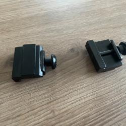 Adaptateur rail Weaver (21mm) vers rail de 11mm