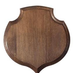 Ecusson Coeur en Ch&ecirc;ne 18x19.5cm