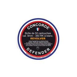 BO&Icirc;TE DE 50 CARTOUCHES 9 MM &Agrave; BLANC RK