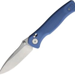 Couteau Spartan Blades Eleos Lame Acier 154CM SW Manche GFN Bleu Crossbar Lock Taiwan SFBL15SWBL
