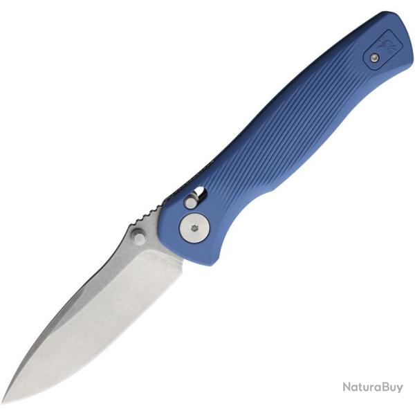 Couteau Spartan Blades Eleos Lame Acier 154CM SW Manche GFN Bleu Crossbar Lock Taiwan SFBL15SWBL
