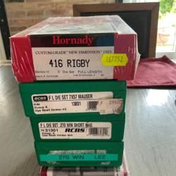 Jeux outils hornady 416 rigby