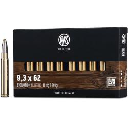 MUNITIONS RWS 9.3X62 291GR 18.8G EVO