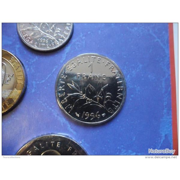 1 franc 1996 fdc sortie du coffret bU