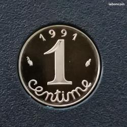 1 centime EPI 1991 BE