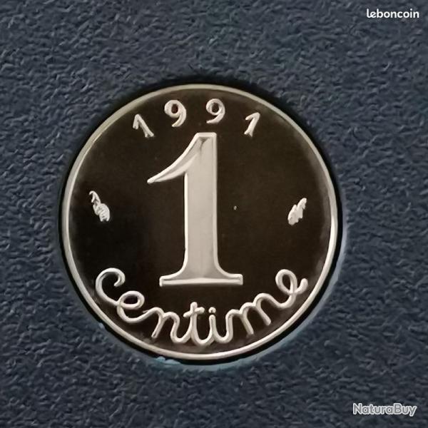 1 centime EPI 1991 BE