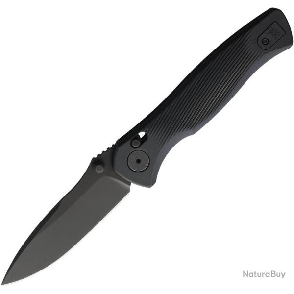 Couteau Spartan Blades Eleos Lame Acier 154CM Noir Manche GFN Noir Crossbar Lock Taiwan SFBL15BKBK
