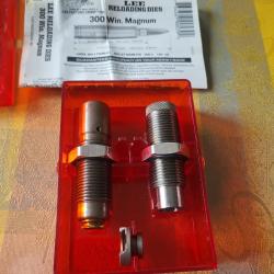 1� sans prix de r&eacute;serve jeu d'outils LEE 300 WINCHESTER MAGNUM