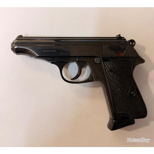 Pistolet Walther Manurhin mod�le PP calibre 7,65 comme neuf !