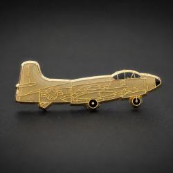Pin's vintage Douglas F3D Skyknight - F-10 EF-10B US Navy Marines Vietnam Cor&eacute;e