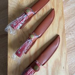 Lot de 3 petit couteau neuf chasse