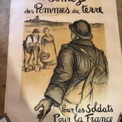 Affiche premi&egrave;re guerre mondiale 1917