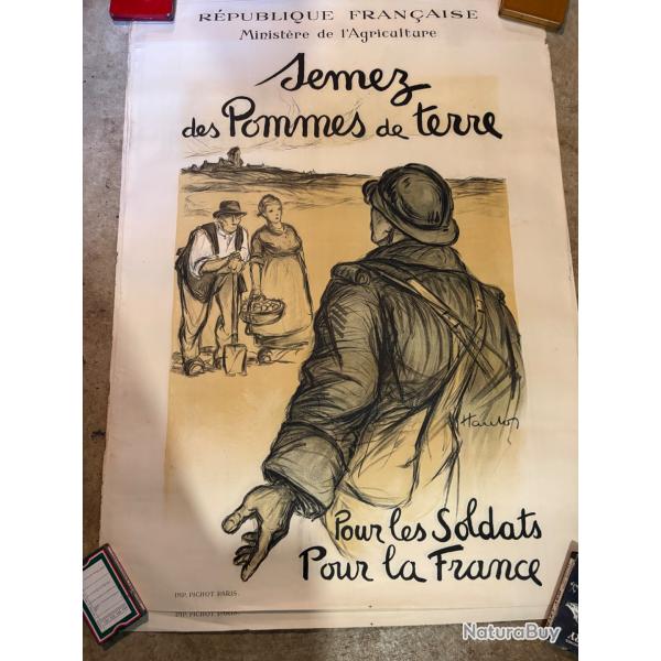 Affiche premi�re guerre mondiale 1917
