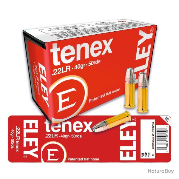 Munitions Eley Tenex Cal.22LR 40 Grs
