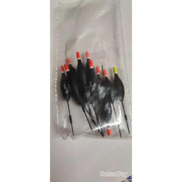 12 FLOTTEURS SCEY - 0.80 GR - WATER QUENN - NEUF