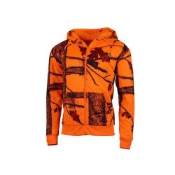 Sweat &agrave; capuche ZIPPE TREELAND T105 2XL