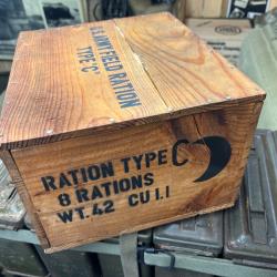 Caisse de ration C us ww2