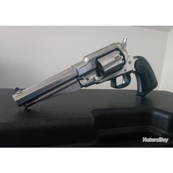 Pack Revolver Pietta 1858 New Model Army Inox Sheriff cal .44 Custom + 100 Cartouches