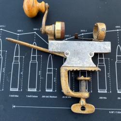 Sertisseur ancien de table MA rechargement calibre 16
