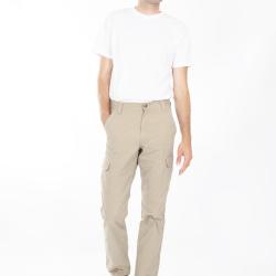 Pantalon cargo toile stretch Gris 40