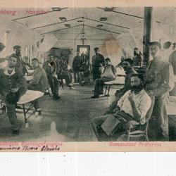 carte postale  militaria  -   prisoniers bo&euml;rs bl&eacute;ss&eacute;s