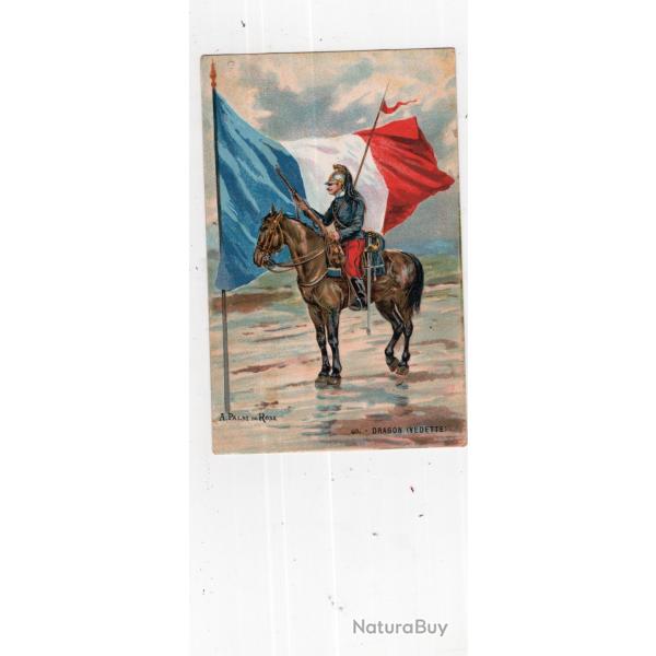 carte postale  militaria  -    dragon (vedette )