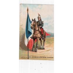 carte postale  militaria  -     officier de l'&eacute;tat major (cuirassier)