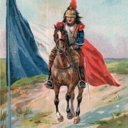 carte postale  militaria  -      cuirassier  mar&eacute;chal des logis