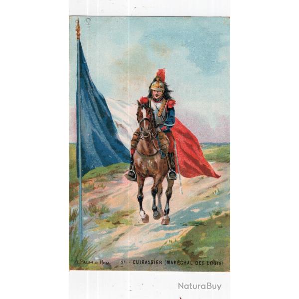 carte postale  militaria  -      cuirassier  mar�chal des logis
