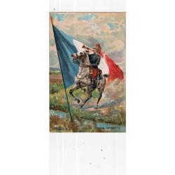 carte postale  militaria  -      dragon ( trompette )