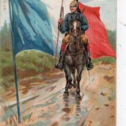 carte postale  militaria  -        dragon  ( &eacute;claireur )