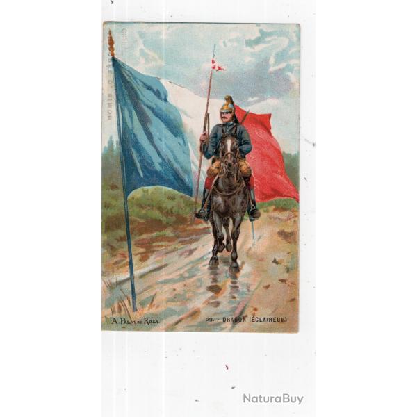 carte postale  militaria  -        dragon  ( �claireur )