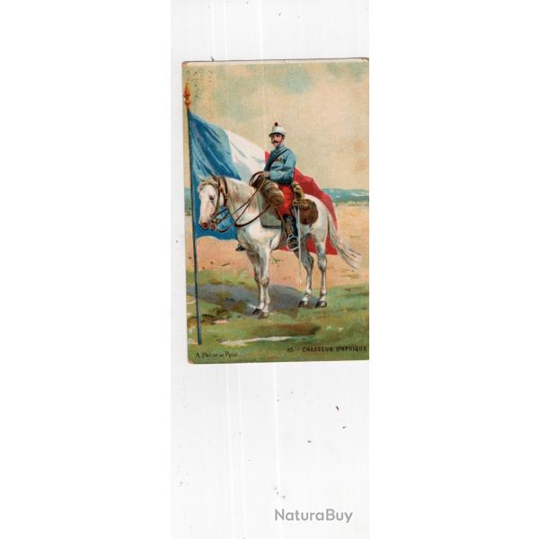 carte postale  militaria  -        chasseur d'afrique