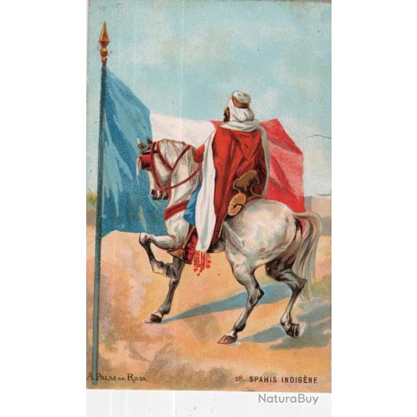 carte postale  militaria  -          spahis  indig�ne