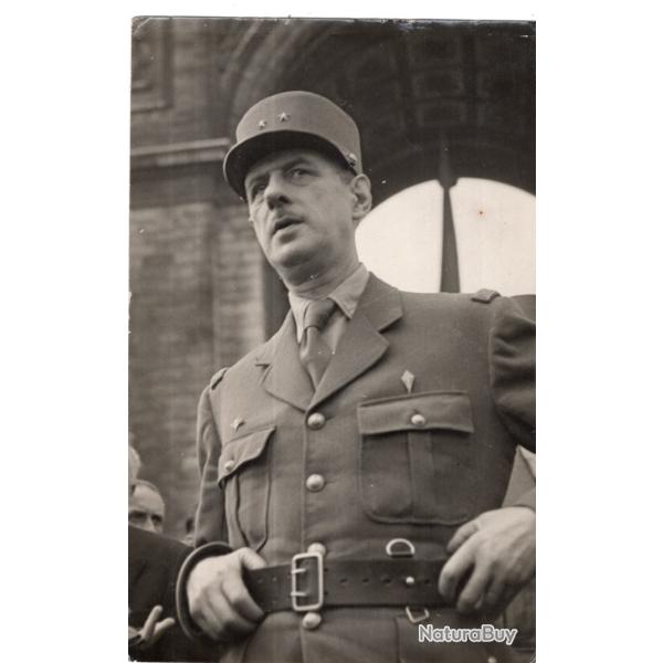 PHOTO  militaria  -   le g�n�ral   De Gaulle