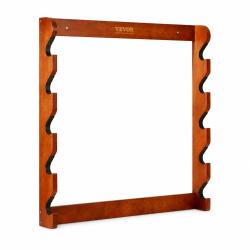 Support mural en bois pour 5 fusils ou carabines - R&acirc;telier pour armes longues