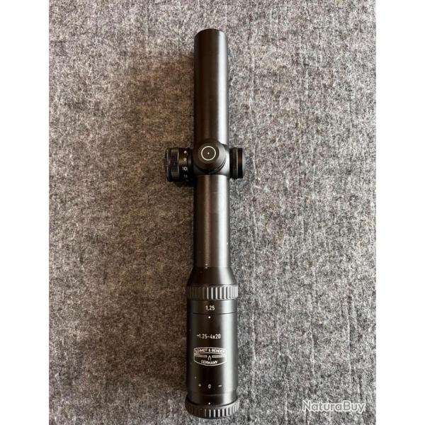 Schmidt & Bender 1.25-4x20 r�ticule lumineux