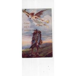 carte  postale   militaria   celui qui a vaincu