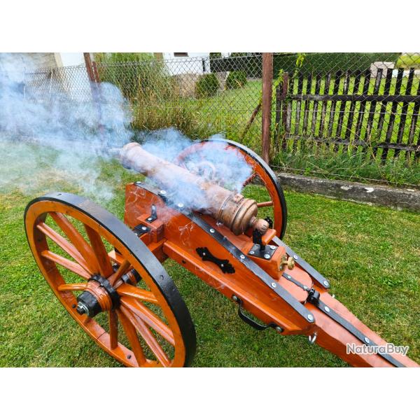 livraison gratuite 1 Eur Ancien a poudre noire Cannon Le style canon napol�on