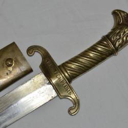 SABRE GLAIVE DE SAPEURS POMPIERS A TETE D'AIGLE-EPQOUE MONARCHIE DE JUILLET-DATE 1830-SECOND EMPIRE
