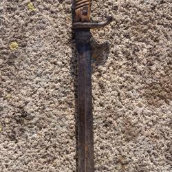 Ba&iuml;onnette allemande 1898/05 2 eme type dent de scie - ww1